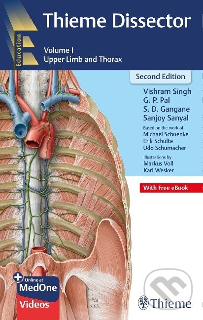 Kniha: Thieme Dissector Volume 1 (Vishram Singh). Thieme Medical Publishers, 2024