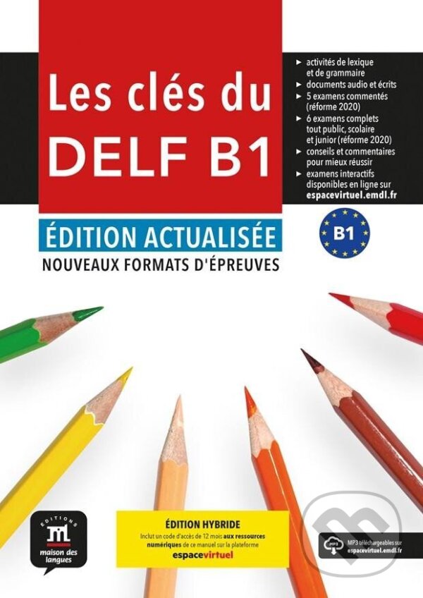 Kniha Les cles du DELF B1 + audio download