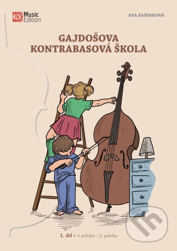 Gajdošova kontrabasová škola - 1. díl – 1 poloha – 3. poloha koupíte na Martinus.cz