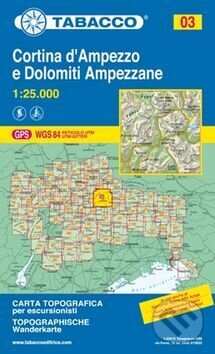 Kniha: Cortina d'Ampezzo 1:25 000 (Alpy Praha). Alpy Praha