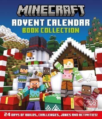 Kniha Minecraft Advent Calendar: Book Collection: 24 days of Builds, Challenges, Jokes and Activities!
