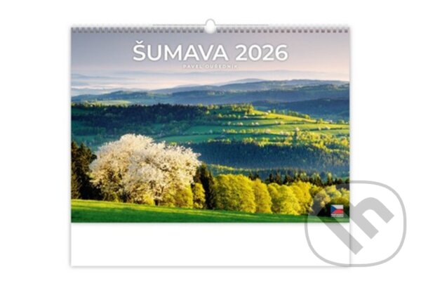 Šumava 2026 - nástěnný kalendář (Helma). Helma, 2025