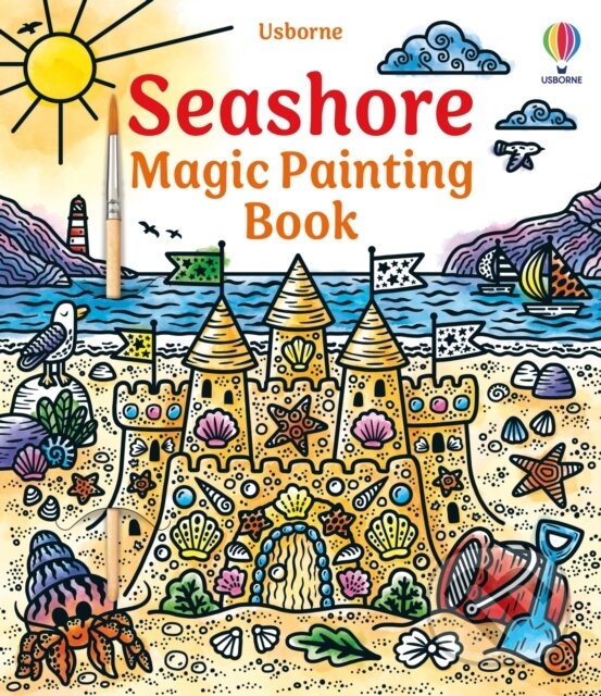 Levně Seashore Magic Painting Book - Lizzie Cope - kniha z kategorie Omaľovávanky, vystrihovanie, papier