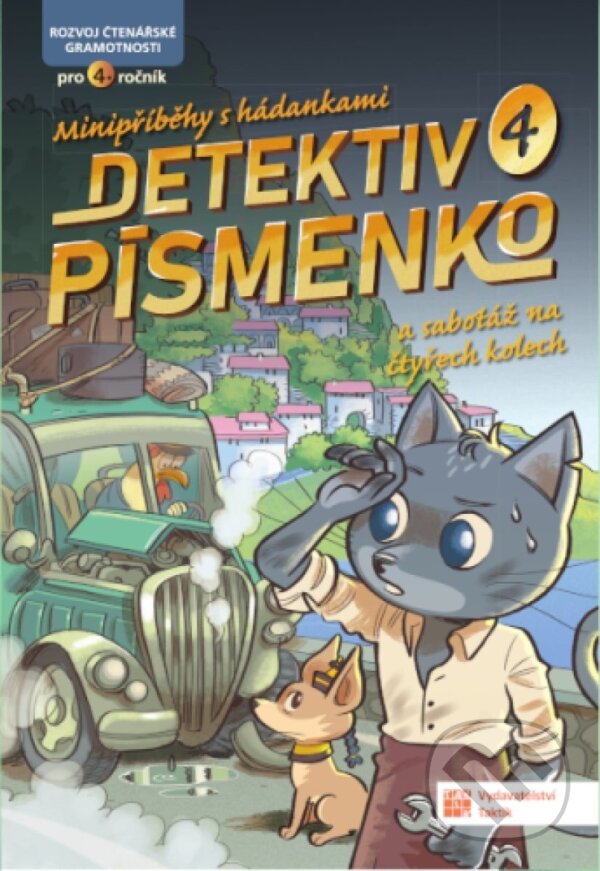 Kniha: Detektiv Písmenko 4 (Taktik). Taktik, 2025