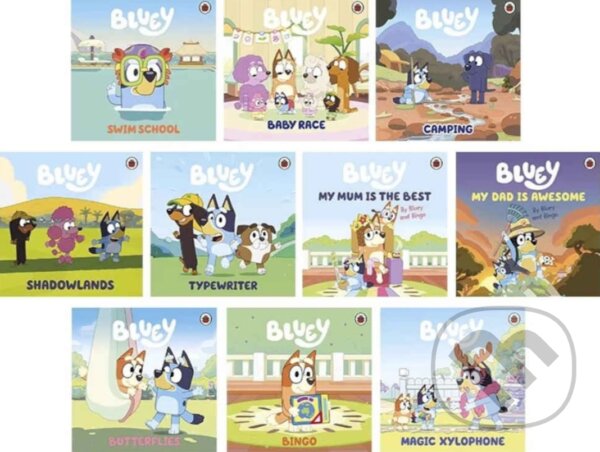 Levně Bluey 10 Picture Books Set - kniha z kategorie Rozprávky