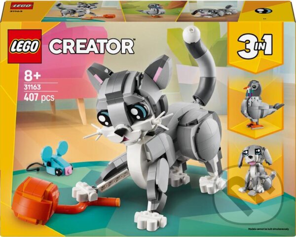 LEGO® Creator 3v1 31163 Hravá kočka