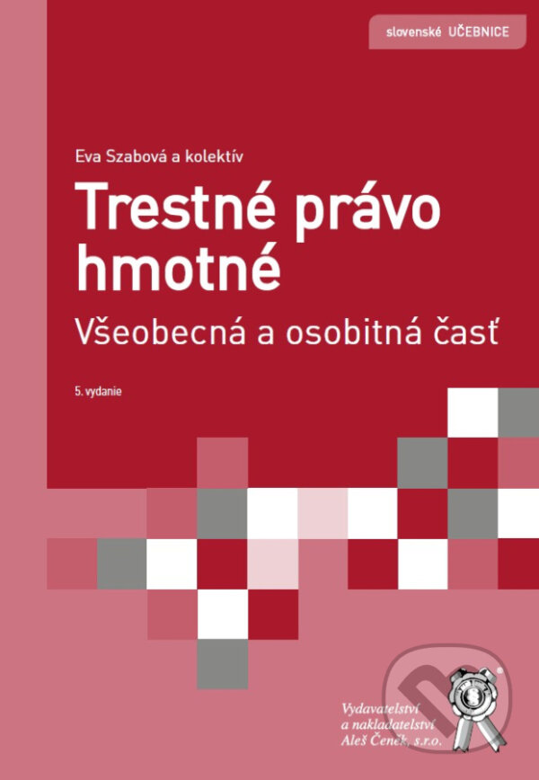 Kniha Trestné právo hmotné