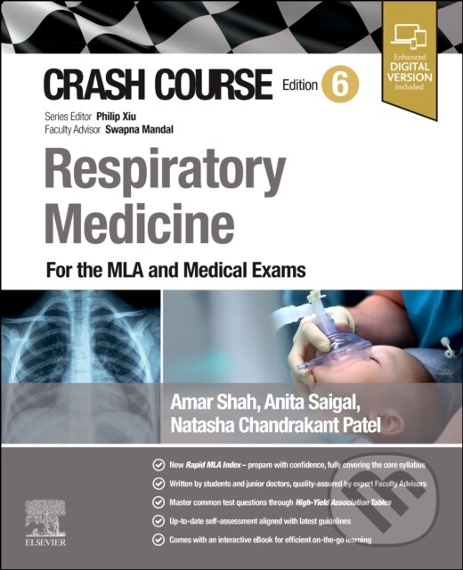 Levně Crash Course Respiratory Medicine (For the MLA and Medical Exams) - kniha z kategorie Medicína