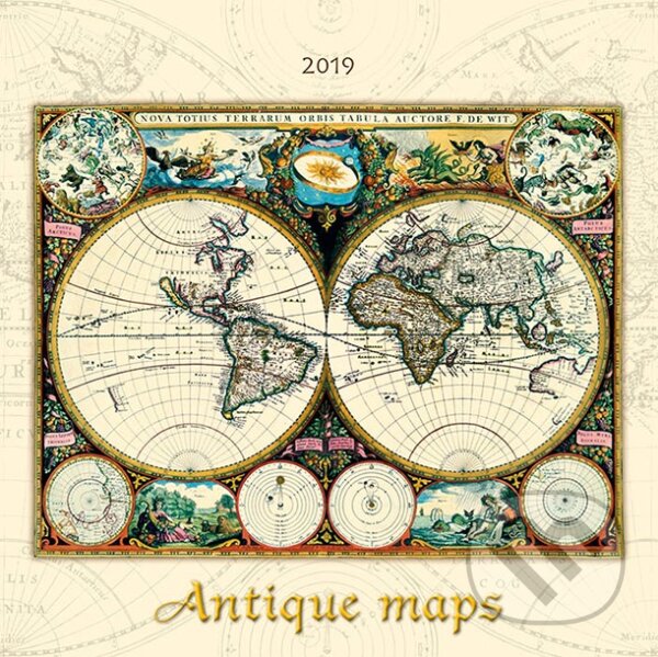 Antique maps 2019, Spektrum grafik, 2018