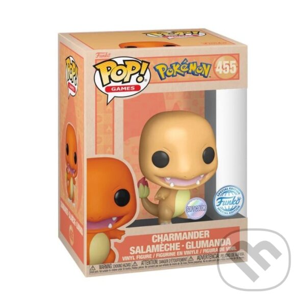 Levně Funko POP Games: Pokémon - Charmander (Soft Color) #455