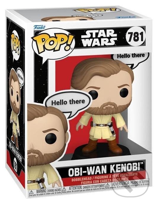 Levně Funko POP Sayings: Star Wars - Obi-Wan Kenobi #781