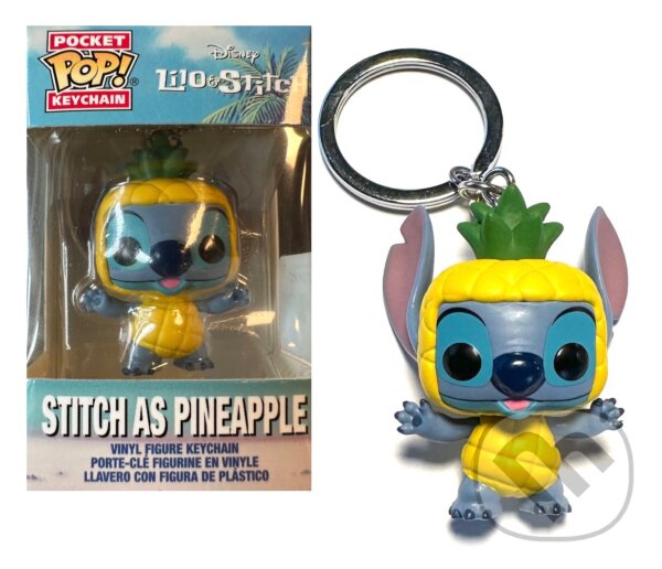 Levně Funko POP Keychain: Lilo & Stitch - Stitch as Pineapple