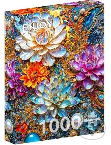 Levně Perleťové lekníny - puzzle z kategorie Umelecké