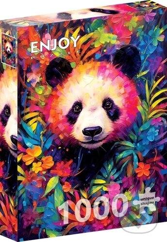 Levně Hravé pandí mládě - puzzle z kategorie Umelecké