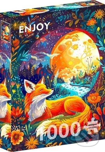 Levně Měsíční liška - puzzle z kategorie Umelecké