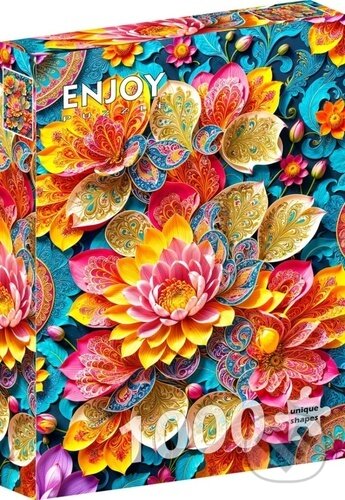Levně Elegantní vodní linky - puzzle z kategorie Umelecké