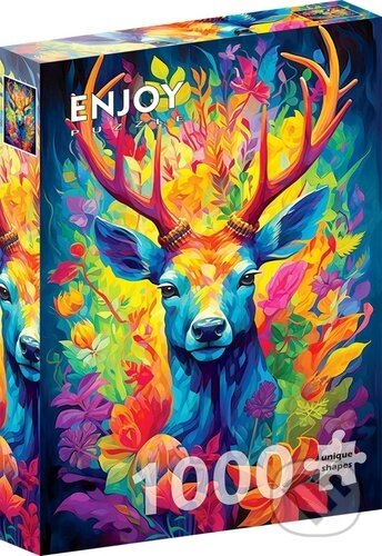 Levně Jelen královský - puzzle z kategorie Umelecké