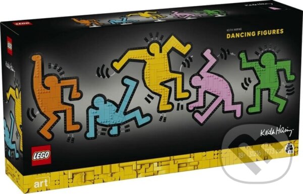 Levně LEGO® Art 31216 Keith Haring – Tancujúce postavy - hra z kategorie Ostatné