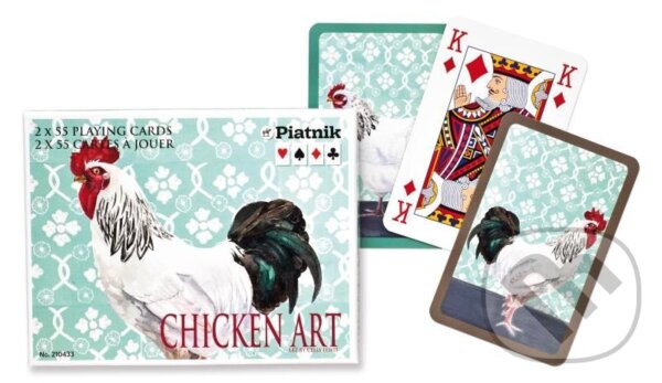 Levně Kanasta Chicken Art - hra z kategorie Karty, hlavolamy
