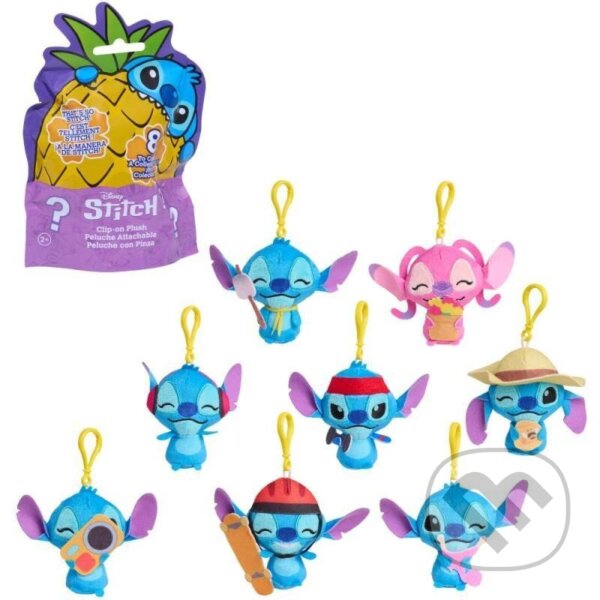 Levně Stitch Kľúčenka plyšová (Blind Bag)