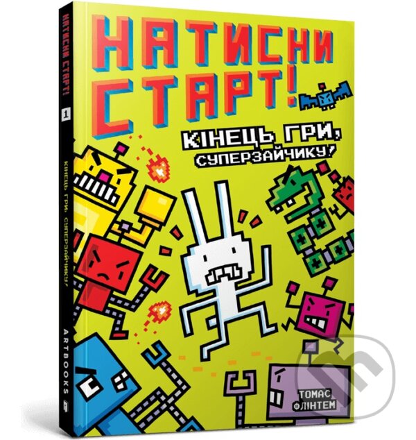 Kniha Game Over Super Rabbit Boy!