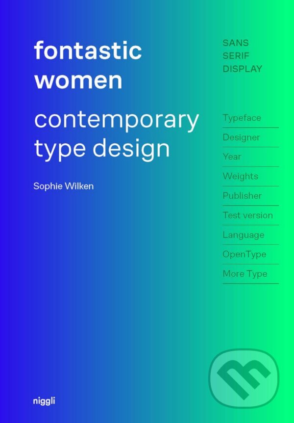 Levně Fontastic Women (Contemporary Type Design) - Sophie Wilken - kniha z kategorie Design