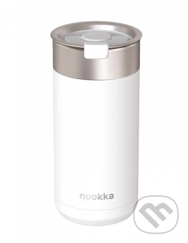 Nerezový termohrnček so sitkom Boost White 400 ml