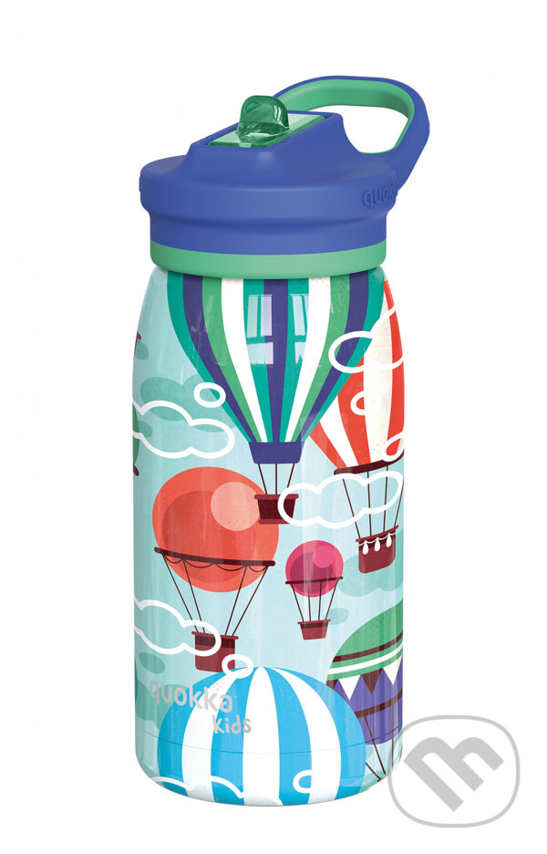 Levně Nerezová termofľaša s náustkom Pop Kids Balloons 445 ml
