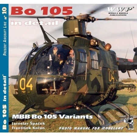 Kniha Bo-105 in detail