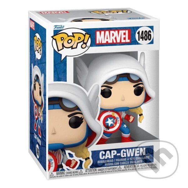 Levně Funko: POP: Marvel - Cap-Gwen #1486