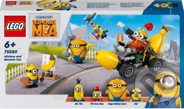 Spoločenská hra: Lego® Ja, zloduch 4 75580 Mimoni a banánové auto (LEGO). LEGO, 2025