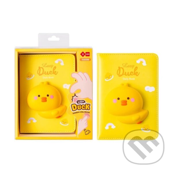 Levně Squishy mini zápisník Kačenka