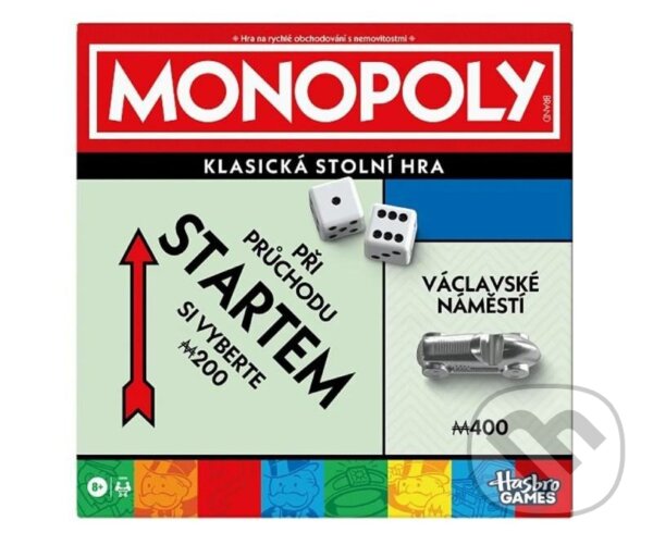 Spoločenská hra: Monopoly Classic (Hasbro). Hasbro, 2025