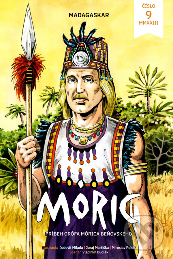 Levně Komiks MÓRIC 9. (Madagaskar) - Ľudovít Mikula, Vladimír Dudlák - kniha z kategorie História