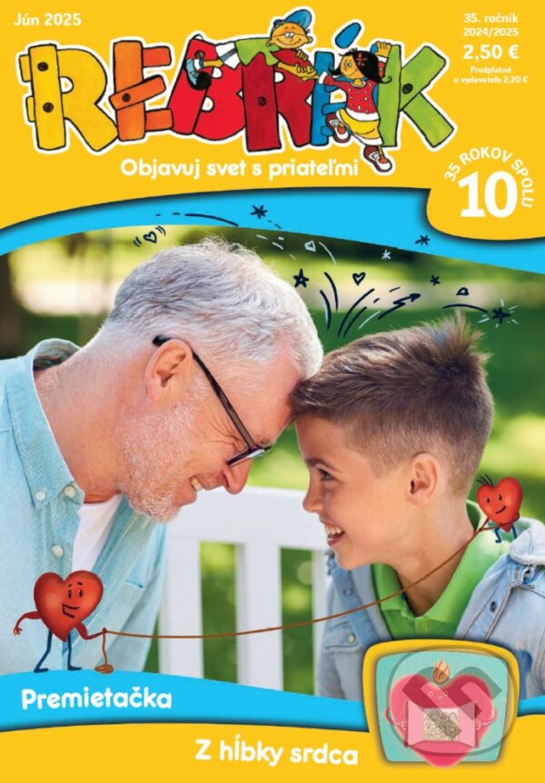 Levně Rebrík, jún 2025 (10. číslo, 35. ročník)