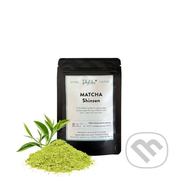 Kávy a čaje: Matcha Shinzen (Idylika). Idylika, 2025