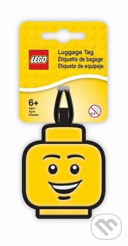 Levně LEGO Menovka na batožinu - Hlava chlapca