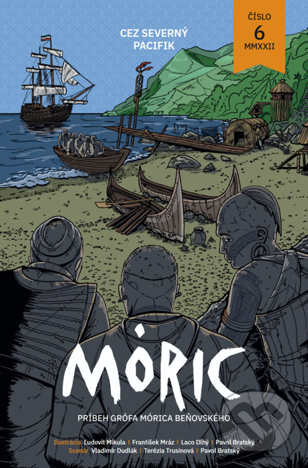 Levně Komiks MÓRIC 6. (Cez severný Pacifik) - Ladislav Dlhý, Tereza Trusinová - kniha z kategorie Komiksy