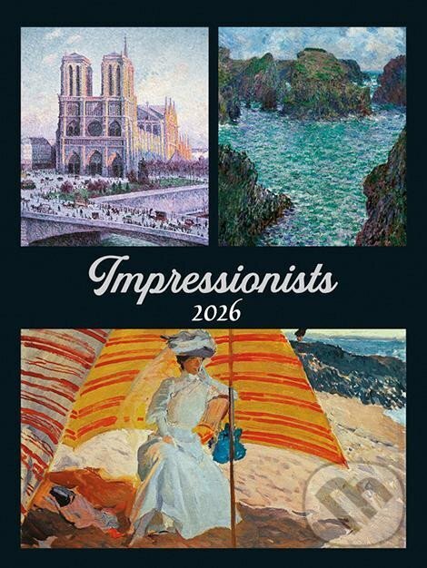 Nástenný kalendár Impressionists 2026 (Spektrum grafik). Spektrum grafik, 2025