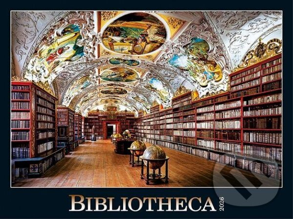 Nástenný kalendár Bibliotheca 2026 (Spektrum grafik). Spektrum grafik, 2025