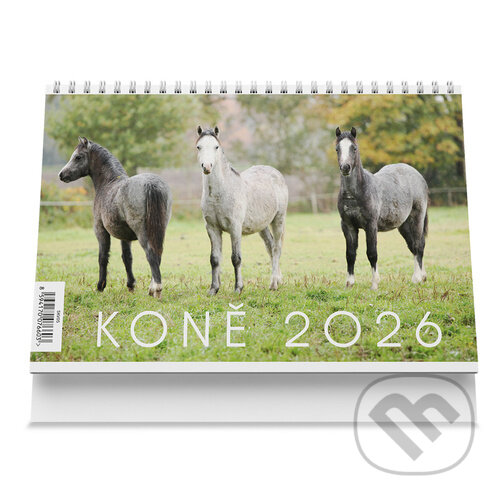 Koně 2026 - stolní kalendář (VIKPAP). VIKPAP, 2025