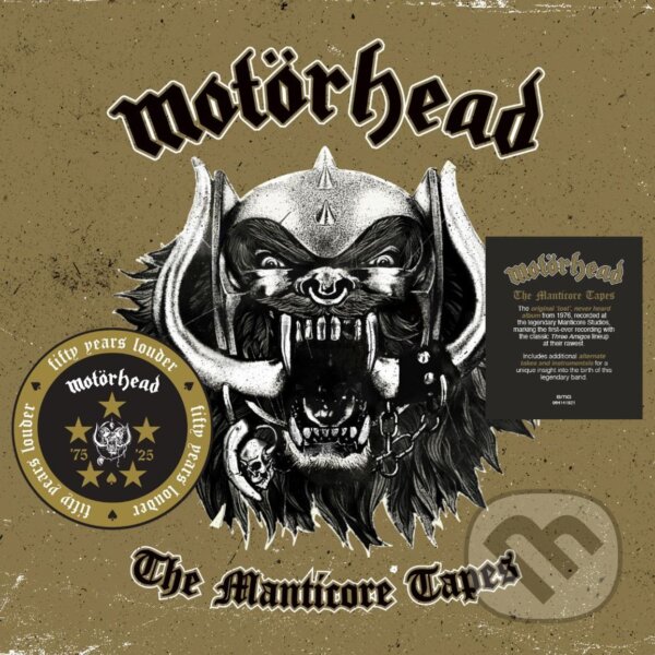 Levně Motorhead: The Manticore Tapes - Motorhead