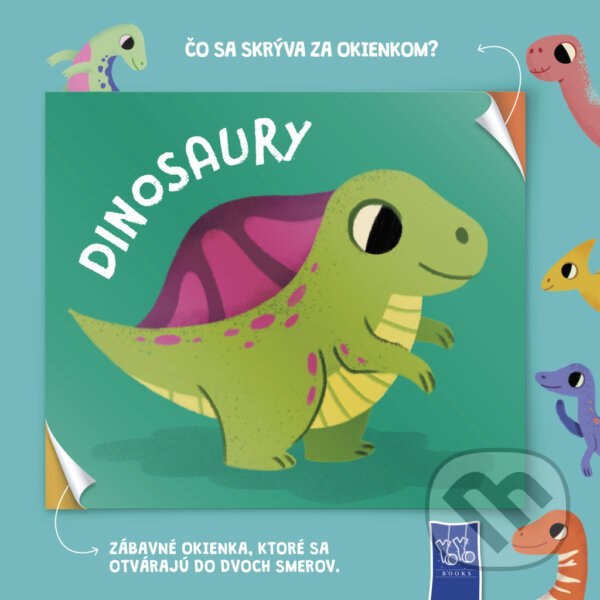 Levně Dinosaury - Čo sa skrýva za okienkom? - kniha z kategorie Encyklopédie