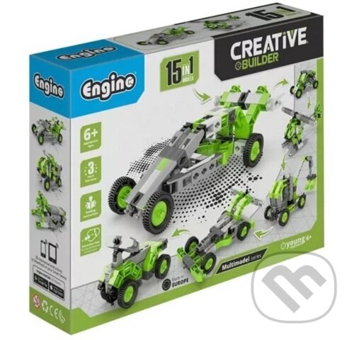 Levně Engino Creative Builder 15 modelů - hra z kategorie Stavebnice