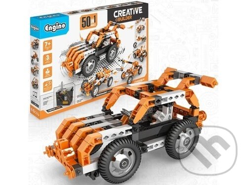 Levně Engino Creative Builder 50 modelů s motorkem - hra z kategorie Stavebnice