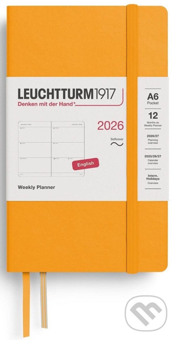 Weekly Planner 2026 Pocket (A6) Rising Sun (Leuchtturm1917). Leuchtturm1917, 2025