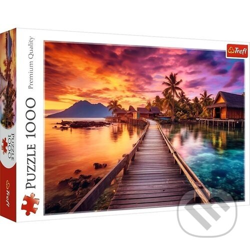 Puzzle: Puzzle Ostrov v ráji 1000 dílků (Trefl). Trefl, 2025