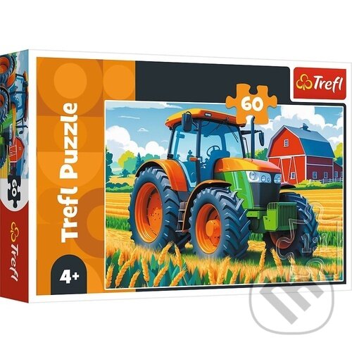 Levně Puzzle Farmářův vůz (60 dílků) - puzzle z kategorie 15 – 60 dielikov