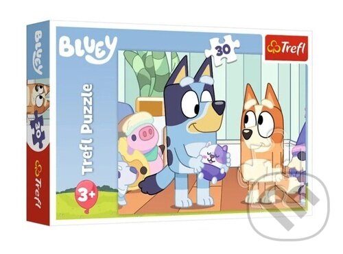Levně Puzzle S Blueym je vždy zábava (30 dílků) - puzzle z kategorie 15 – 60 dielikov