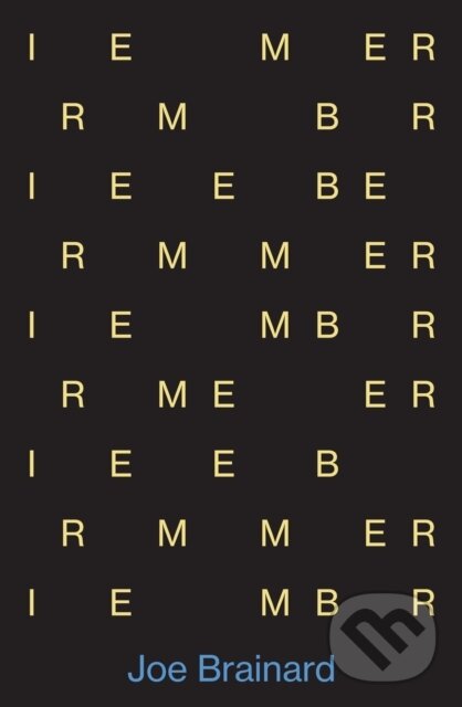 Levně I Remember - Joe Brainard - kniha z kategorie Životopisy